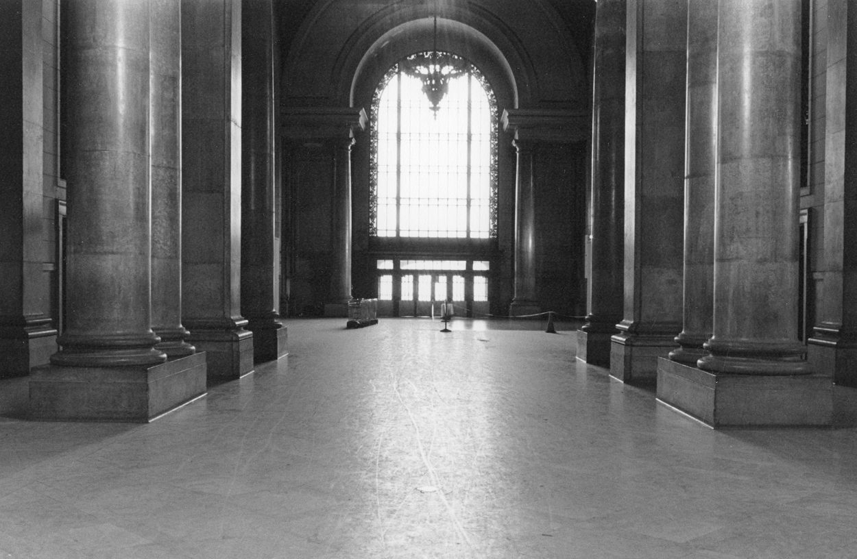 Michigan Central Railroad Station in 1980. Photo by Wesley A. Wolak.