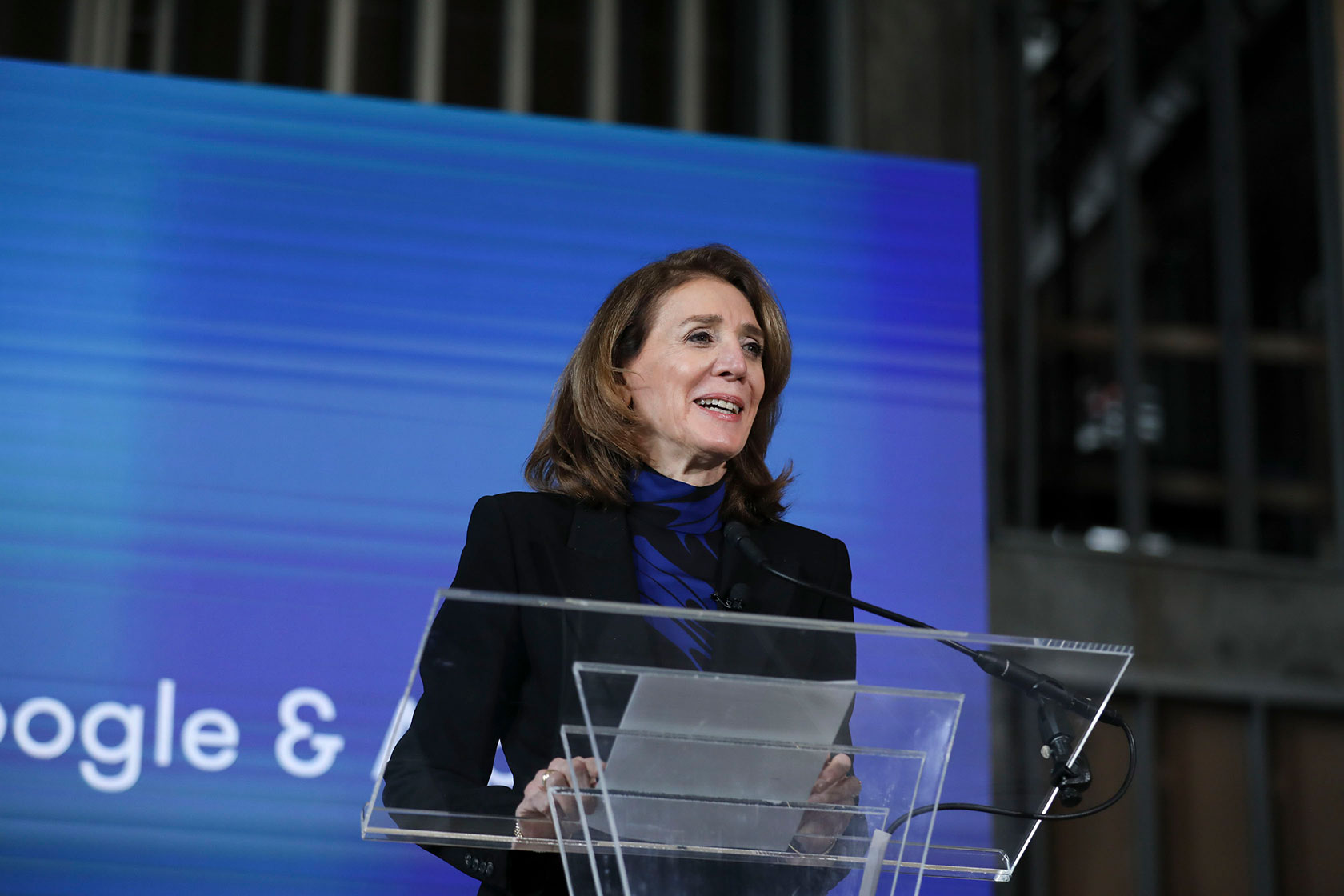 Ruth Porat at the Michigan Central Founding Member and Partnership Announcement 