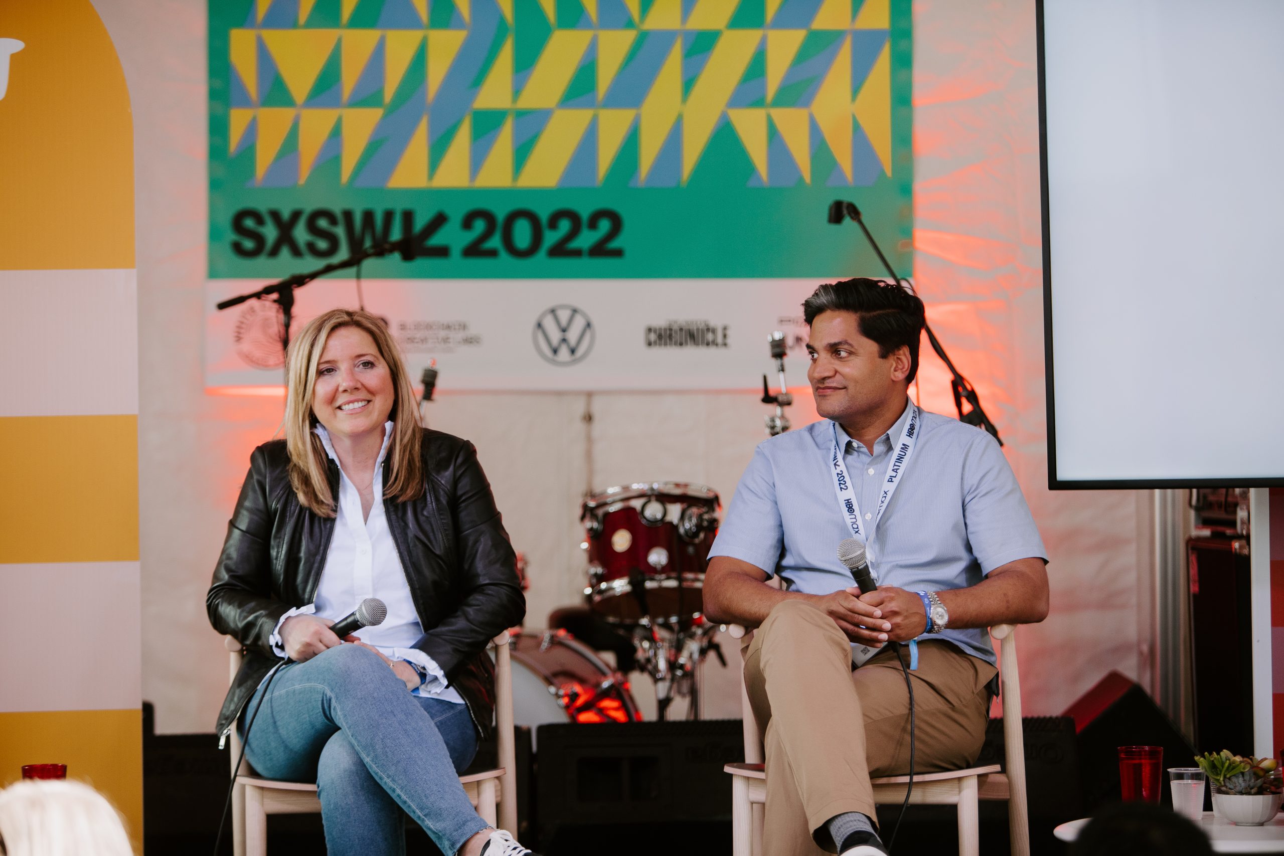 Carolina Pluszczynski, Michigan Central development director, was joined by Satish Rao, chief product officer of Newlab participating in the panel discussion on the topic of ingredients for impactful innovation at SxSW.